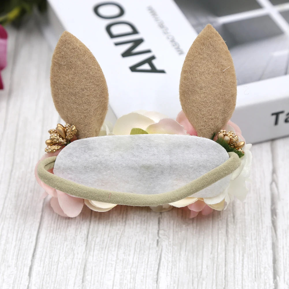 Lovely Baby Girls Easter Day Headband Rabbit Ear Accessories