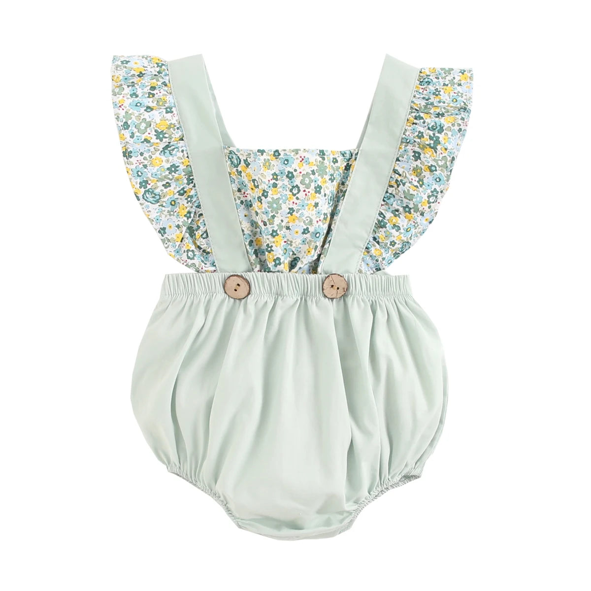 Cute Summer Princess Baby Girls Cotton Bodysuits