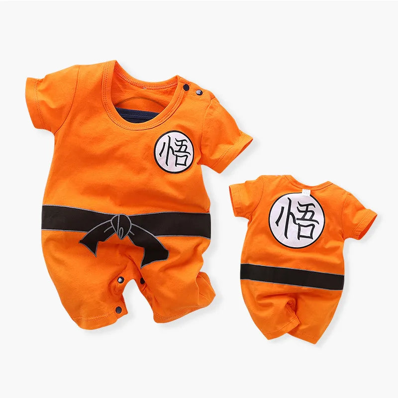 Baby Clothes Newborn Boy Jumpsuit Halloween Costume Dragon DBZ