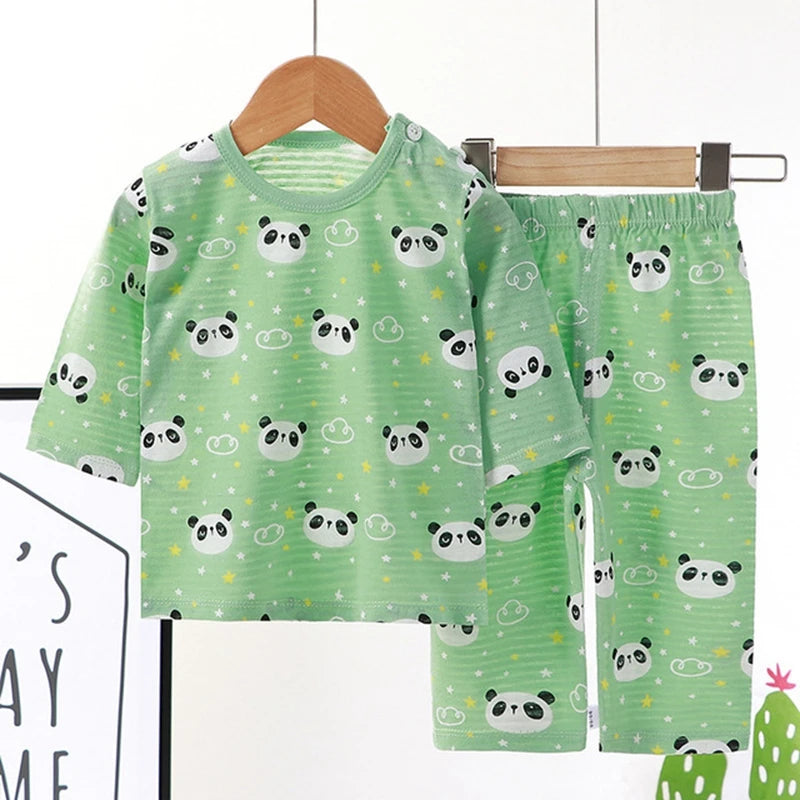 Cotton Set for Kids Baby Pajamas Clothes