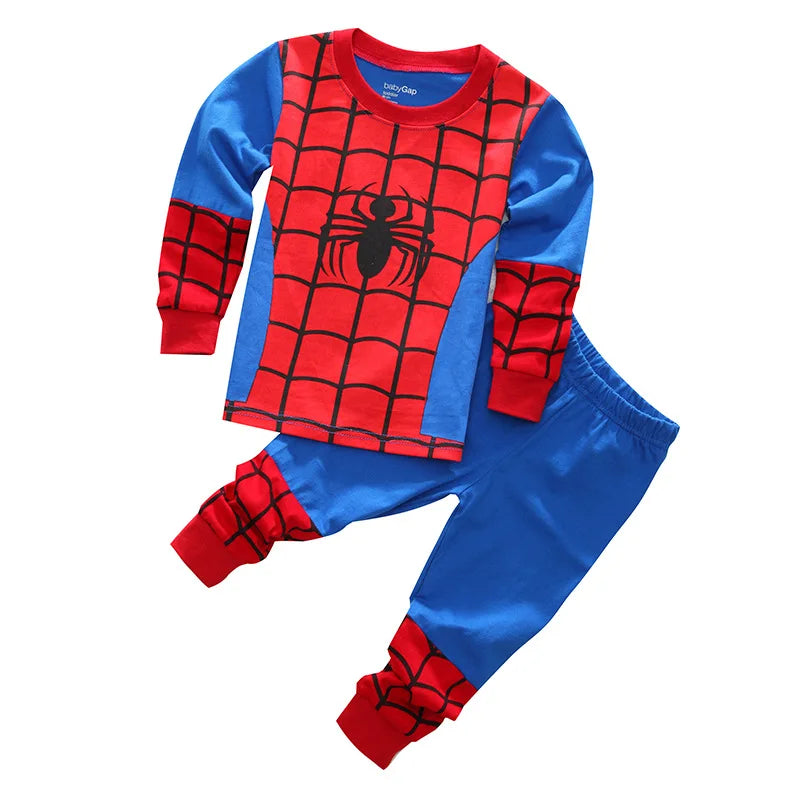 2pcs/set New Baby Pajamas SpiderMan Sets