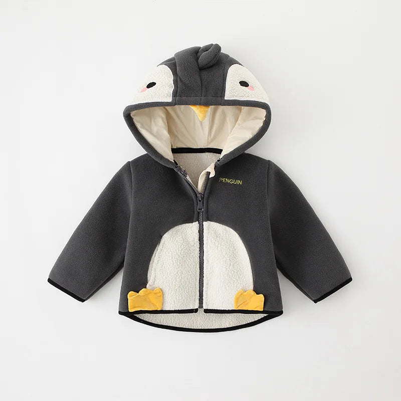 Baby Girl Clothes Winter Polar Fleece Jacket Baby Jacket  Baby Winter Clothes  Baby Coats Hooded Top Baby Clothes High Quality