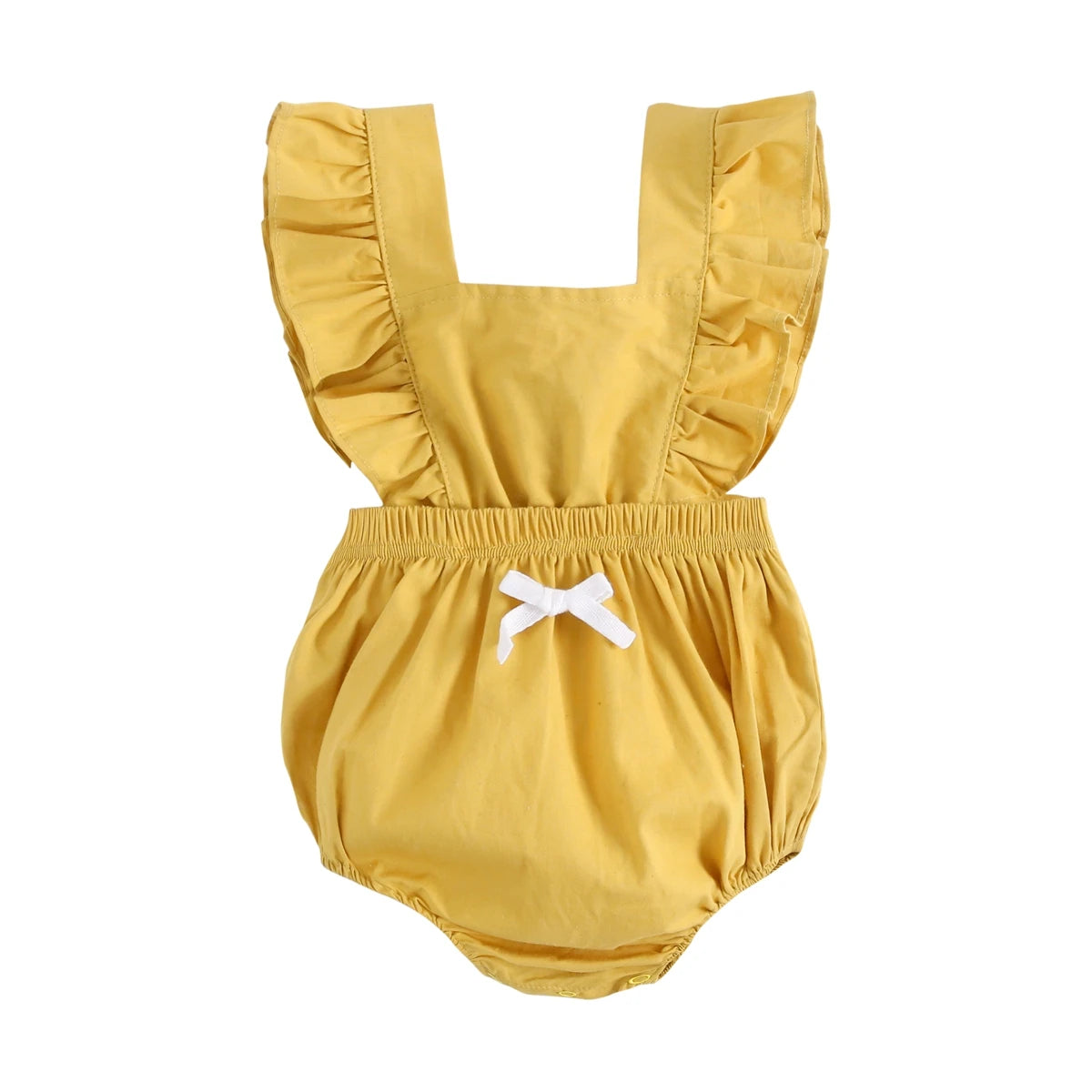 Cute Summer Princess Baby Girls Cotton Bodysuits