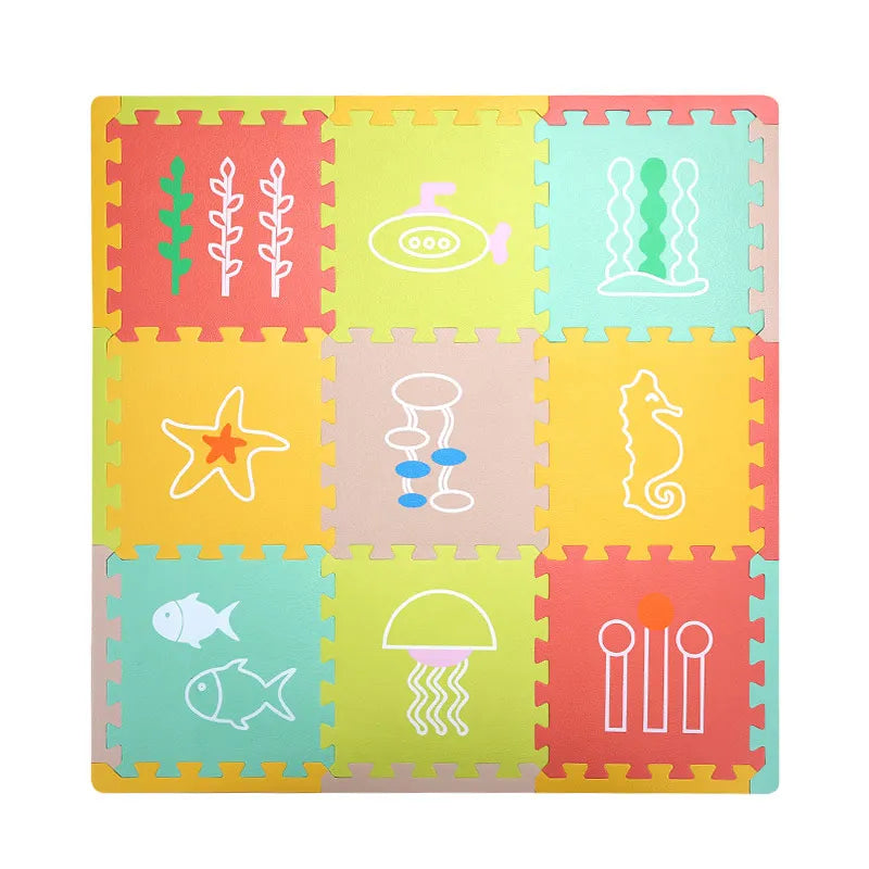 Baby Play Mat Crawling Rugs 30*30*1.3CM