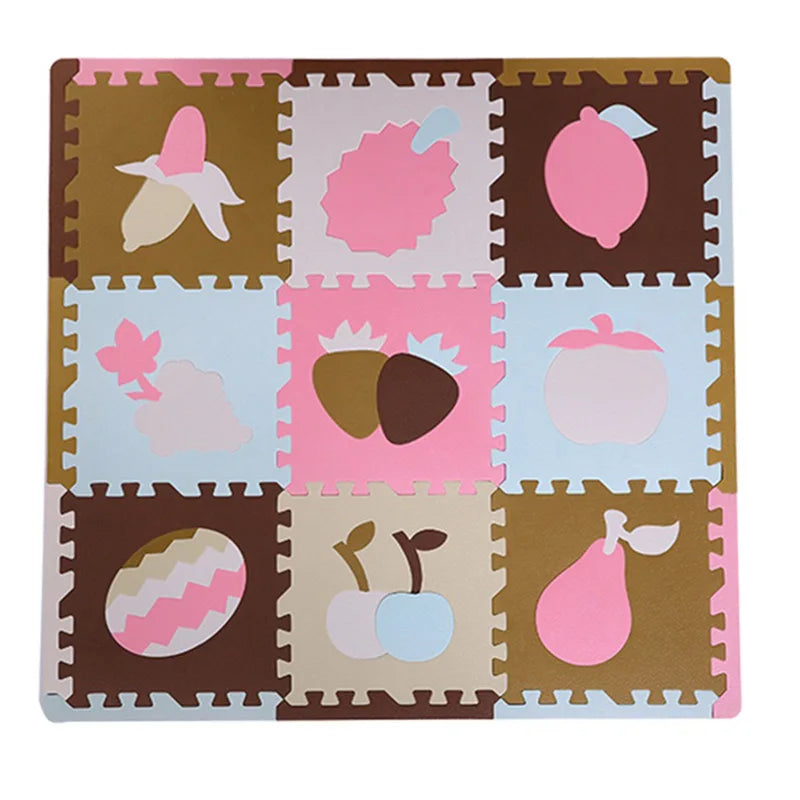 Baby Play Mat Crawling Rugs 30*30*1.3CM