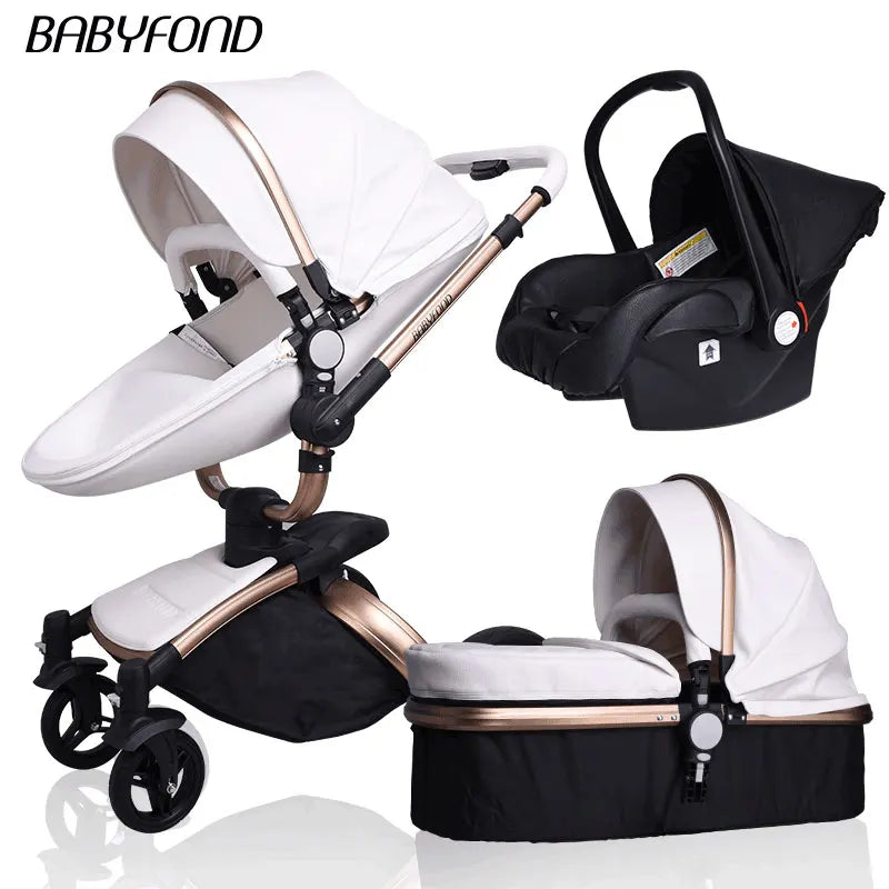 Babyfond Luxury Baby Car Seat Stroller  Baby Stroller