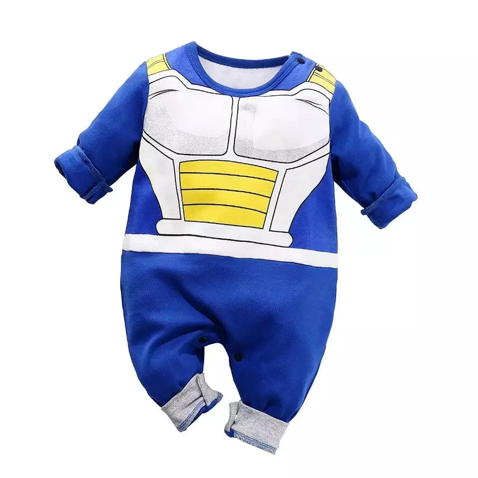 Baby Clothes Newborn Boy Jumpsuit Halloween Costume Dragon DBZ