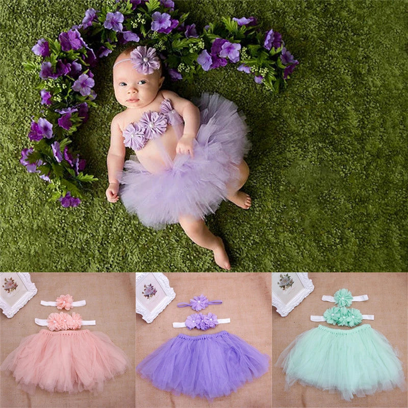 Baby Newborn Photography Props Cute Princess Tutu Skirt