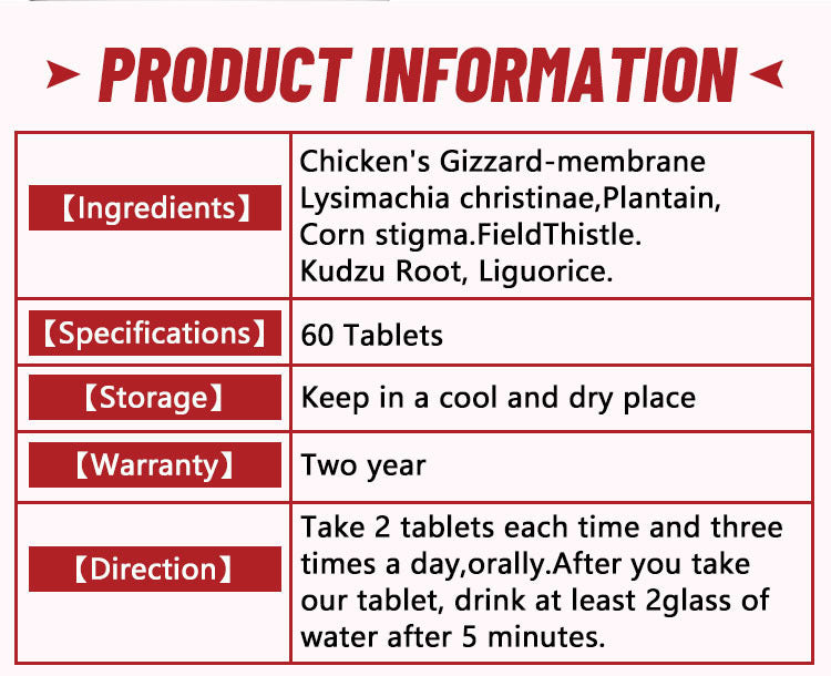 Jinnei Chicken Pill Supports Health Kidney Detoxification