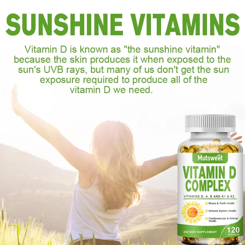 Vitamin D3 2000 Repair Flexibility and Mobility Functions