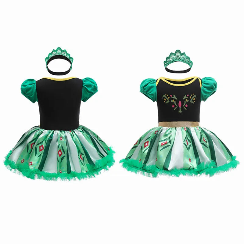 Baby Disney Mermaid Snow White Elsa Cinderella Costume