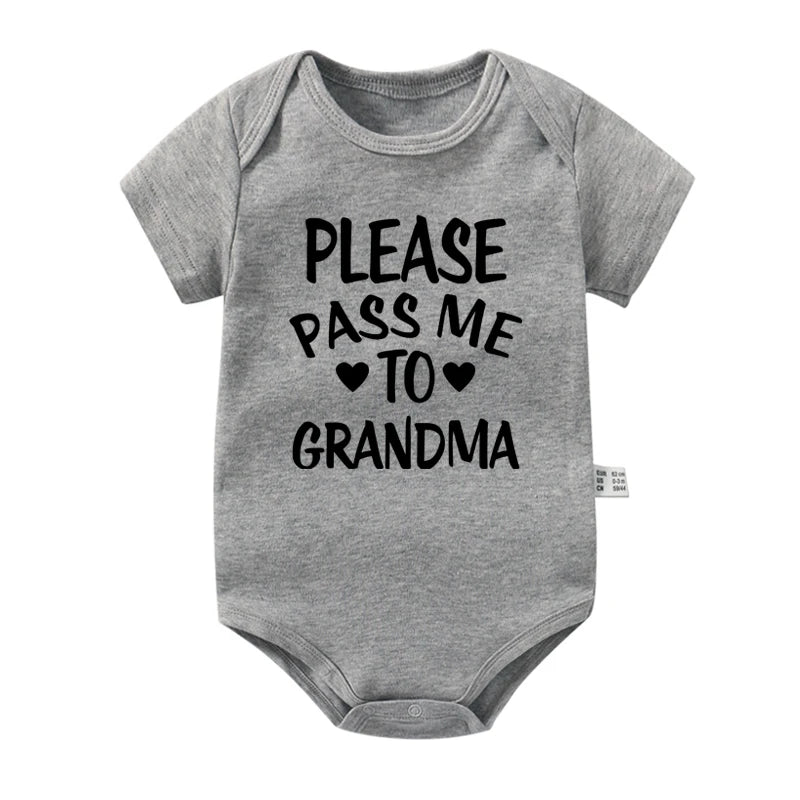 Summer Newborn Baby Clothes Cotton Bodysuit