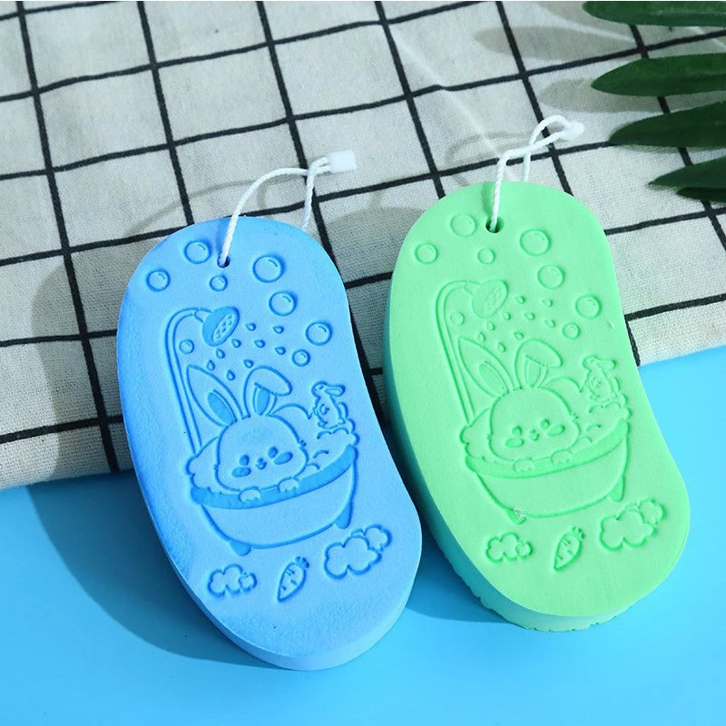 Bath Sponge Soft Shower Brush Body Exfoliating Dead Skin Removal Body Scrubber Kids Baby Skin Cleaner Tools Bathing Accessories