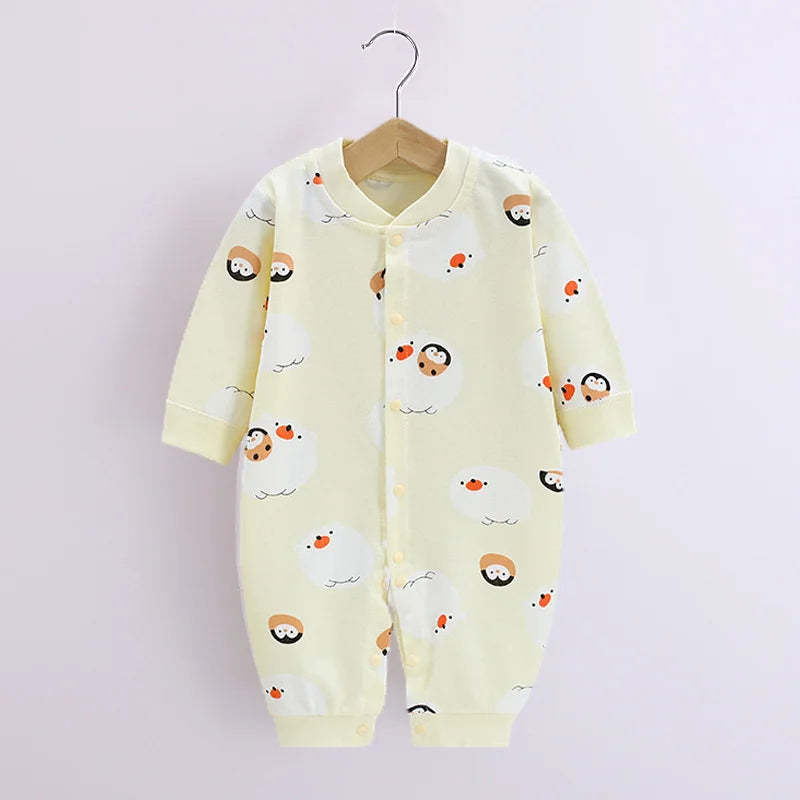 Baby Set 0-24M Neonatal Cartoon Breathable Bodysuit