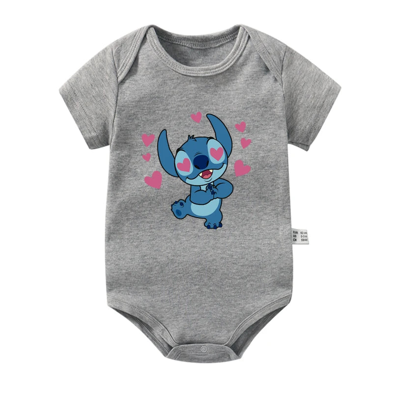 Cute Newborn Baby Summer Rompers Infant Bodysuits