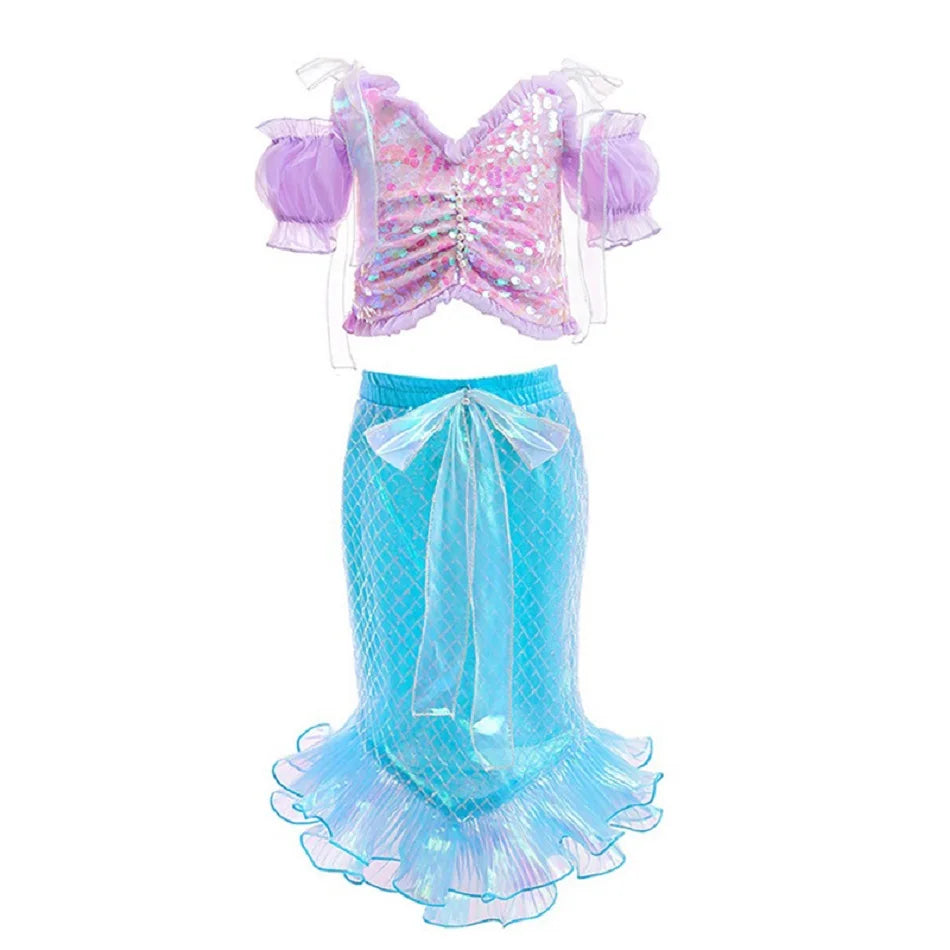 Frozen Elsa Anna Princess Cosplay Dress Baby Costume
