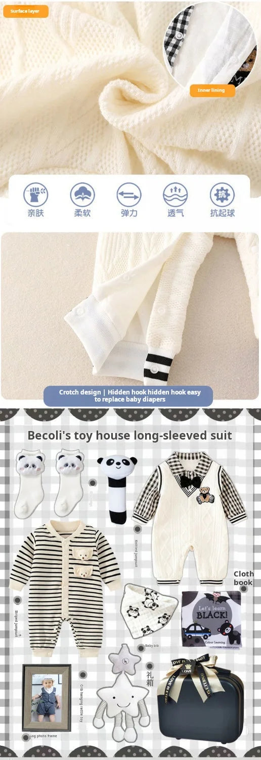 Newborn baby gift 100 days baby gift high-end