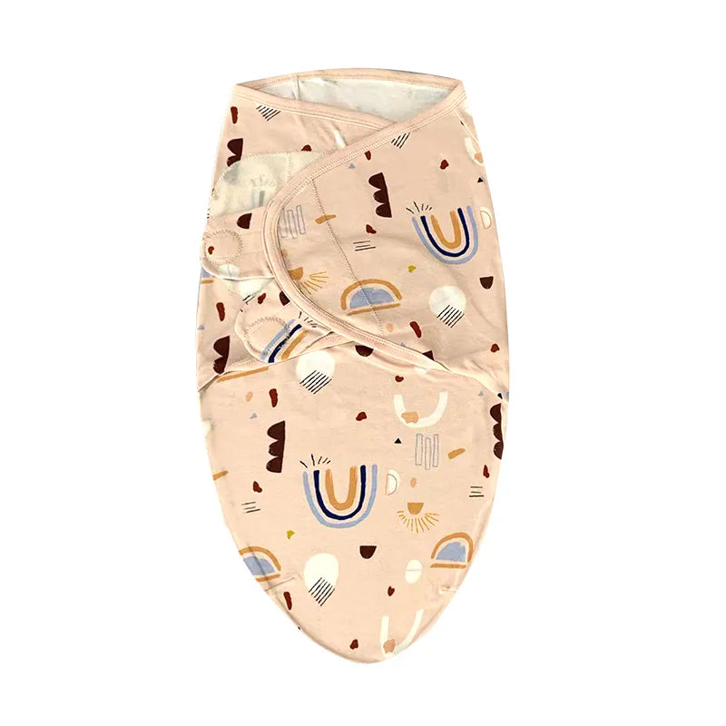 Baby Sleeping Bag Newborn Envelope Cocoon Wrap Swaddle Soft 100% Cotton 0-6 Months Sleep Blanket