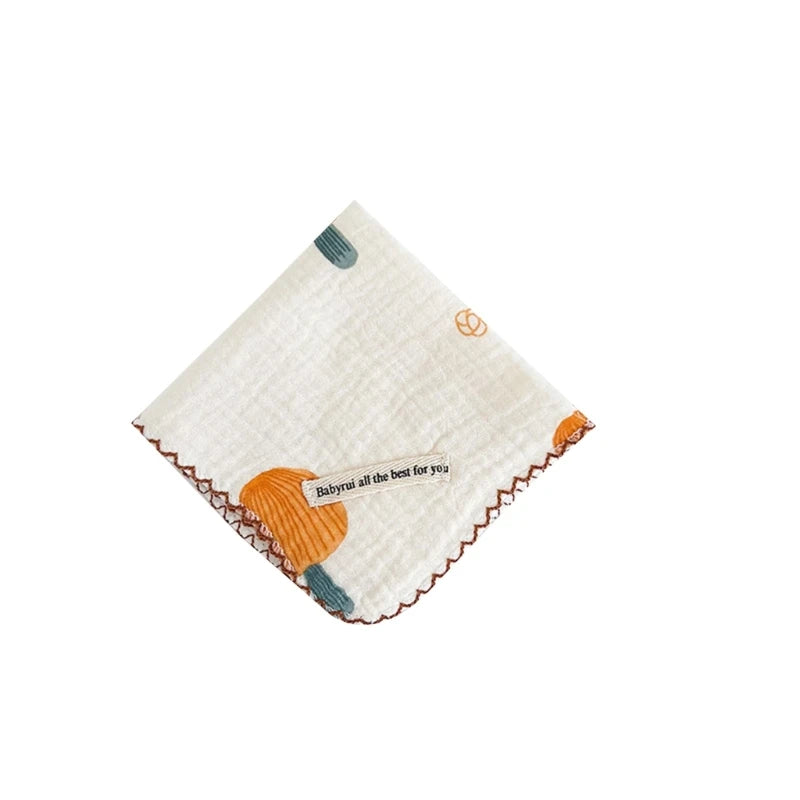 Cotton  Towel Newborn Baby Items Muslin Baby Bibs Handkerchief Soft Saliva Towel  Feeding Burp Cloths Facecloth