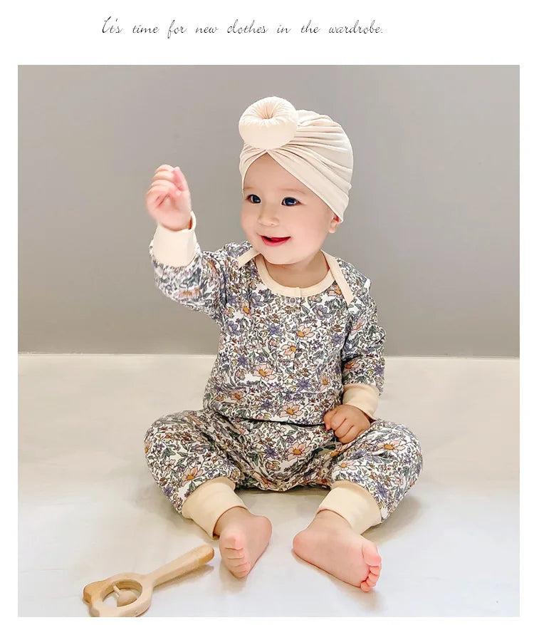 Nordic Style Cotton Comfortable Baby Autumn Bodysuit