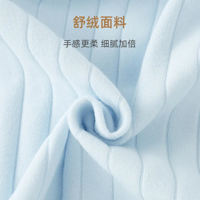 Baby Clothes Romper for Newborns Bodysuit Children's Clothing Bottoming clothes baby suede cotton long-sleeved triangle harness