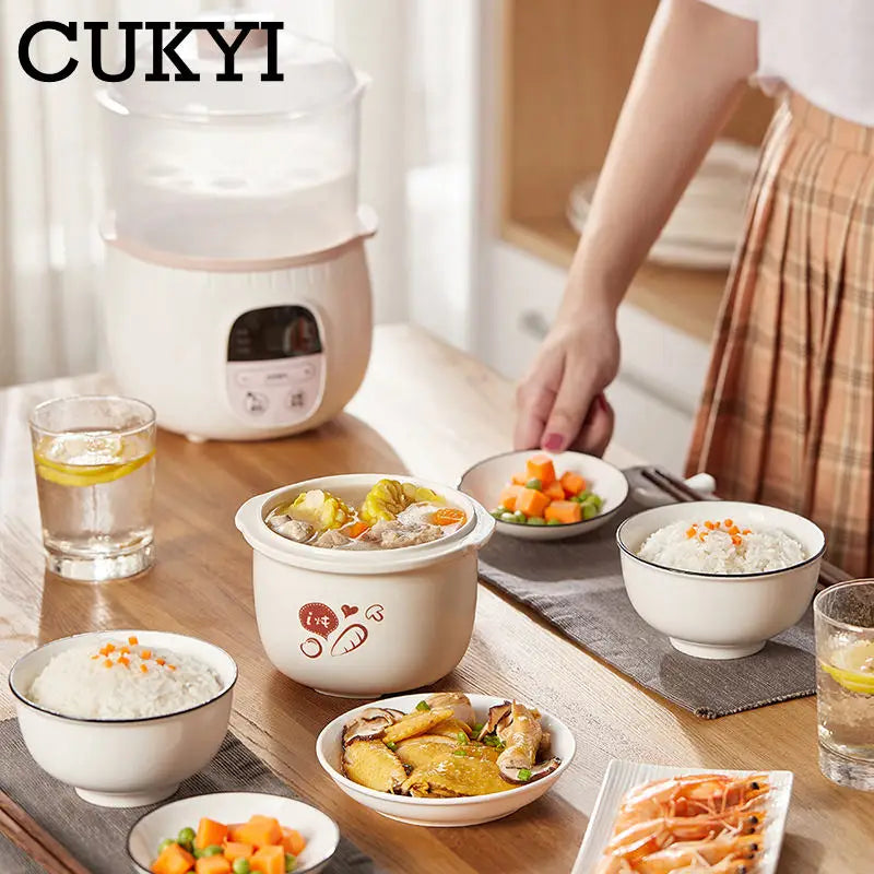Multifunction Slow Cooker Baby Porridge Soup