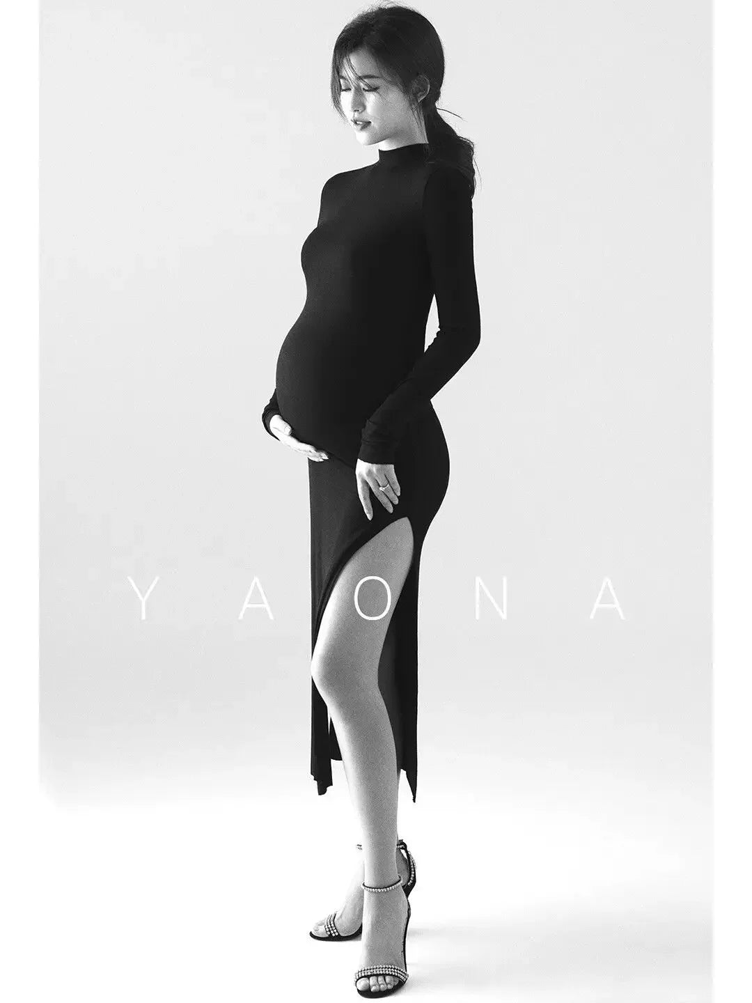 New Black Sexy Maternity Dresses
