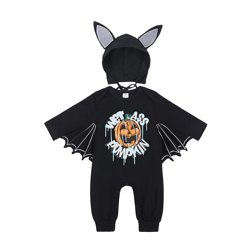 Halloween Costumes Baby Pumpkin Jumpsuit 0-3T