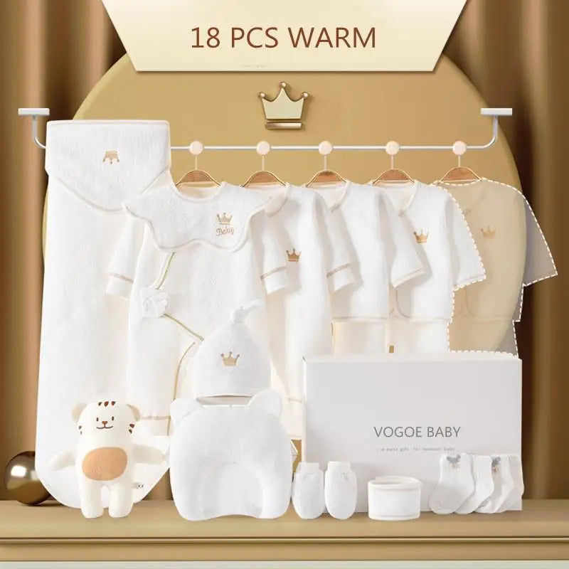 Newborn Baby Clothing Set 15/17/18/20 pieces/0-6 Months 100% Cotton