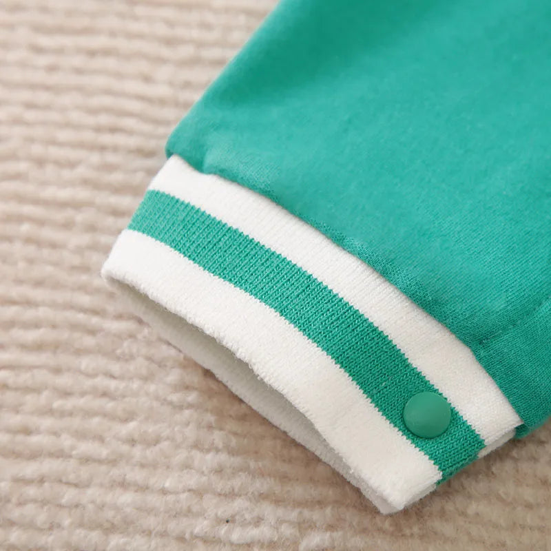 Baby Boy Clothes Baseball Team Costume Sport Jersey Baby's Romper Letter Boy Bodysuit For Newborns Jumpsuit Infant 0 To 18 Month