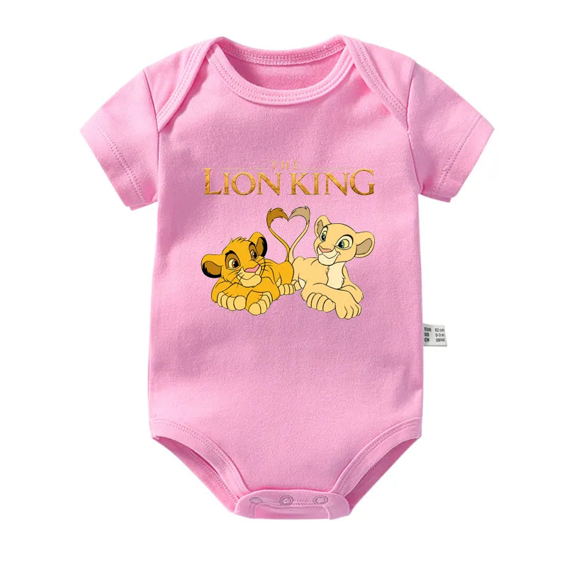 The Lion King Simba Print Infant Bodysuit Cotton