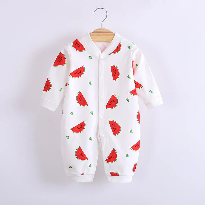 Baby Set 0-24M Neonatal Cartoon Breathable Bodysuit