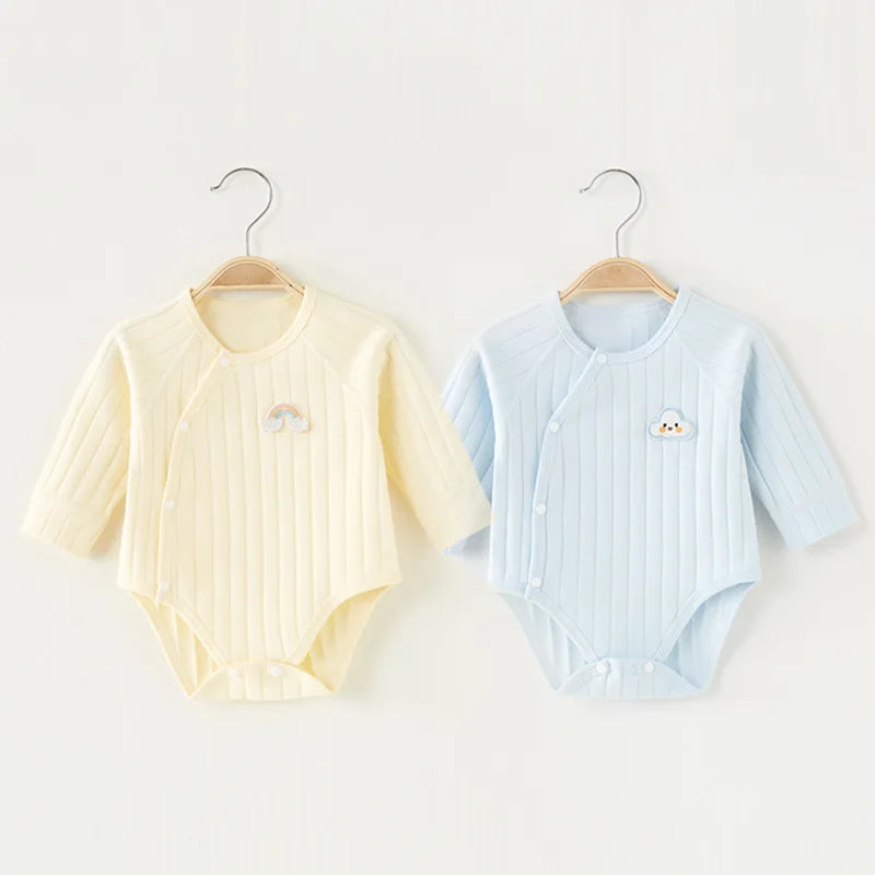 Newborns Bodysuit Bottoming clothes cotton long-sleeved