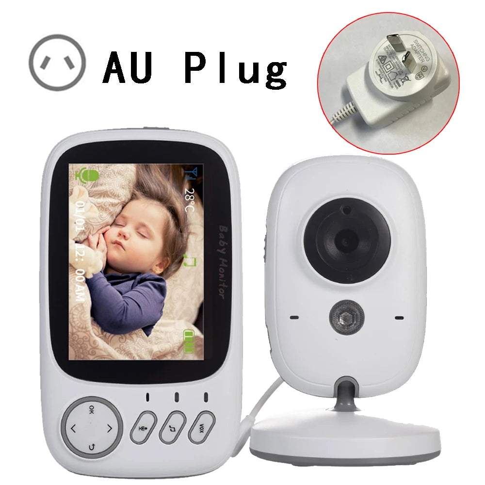 Baby Monitor With Camera 3.2 inch LCD Electronic