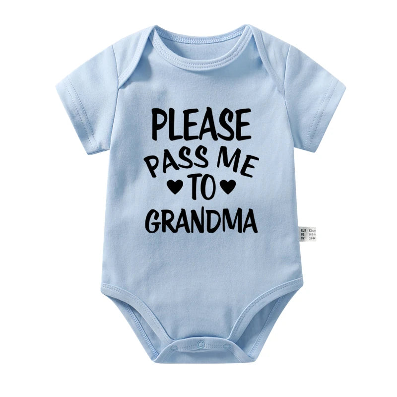 Summer Newborn Baby Clothes Cotton Bodysuit