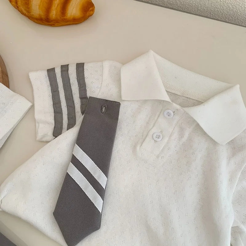 Cute Newborn Baby Girl Bowtie Cotton Bodysuits