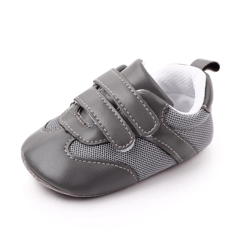Brand Infant Baby Boys Shoes Cotton Anti-slip Sole Soft Newborn Toddler Crib Shoes Sneaker First Walkers Shoe for 1 Year Old Boy