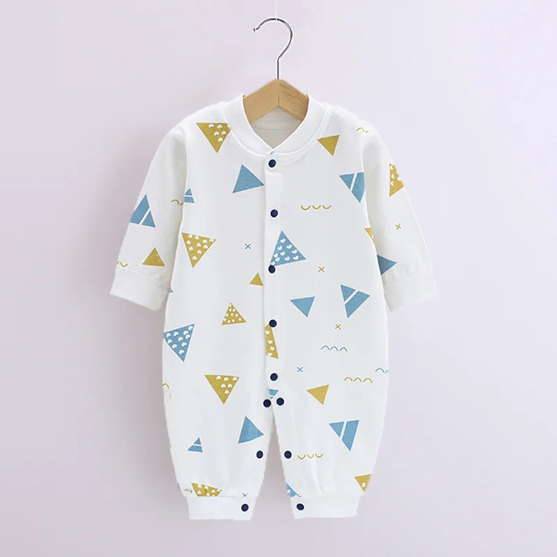 Baby Set 0-24M Neonatal Cartoon Breathable Bodysuit