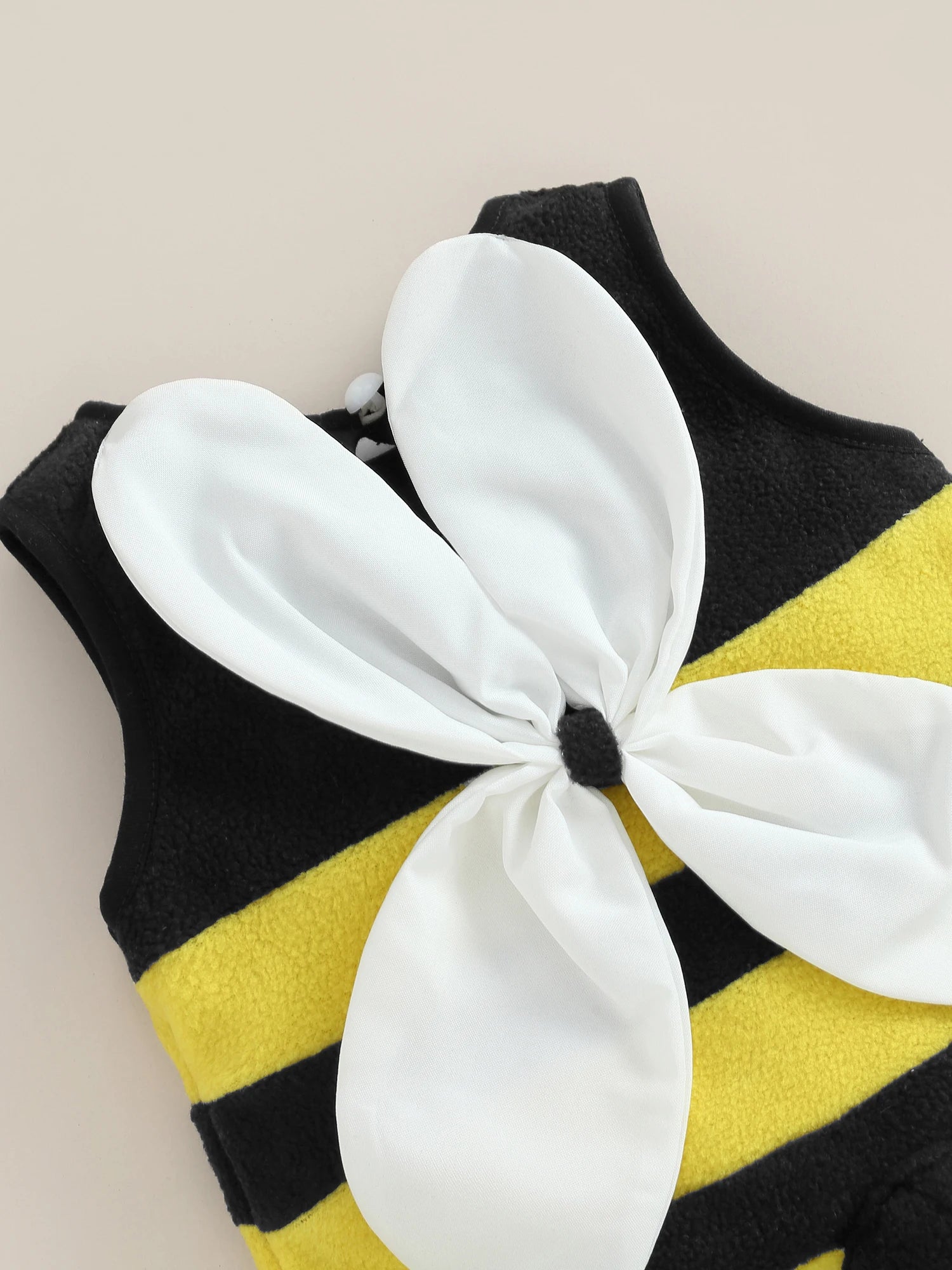 Newborn Baby Cute Bumblebee Custome with Hat 2Pcs 12-18 Months