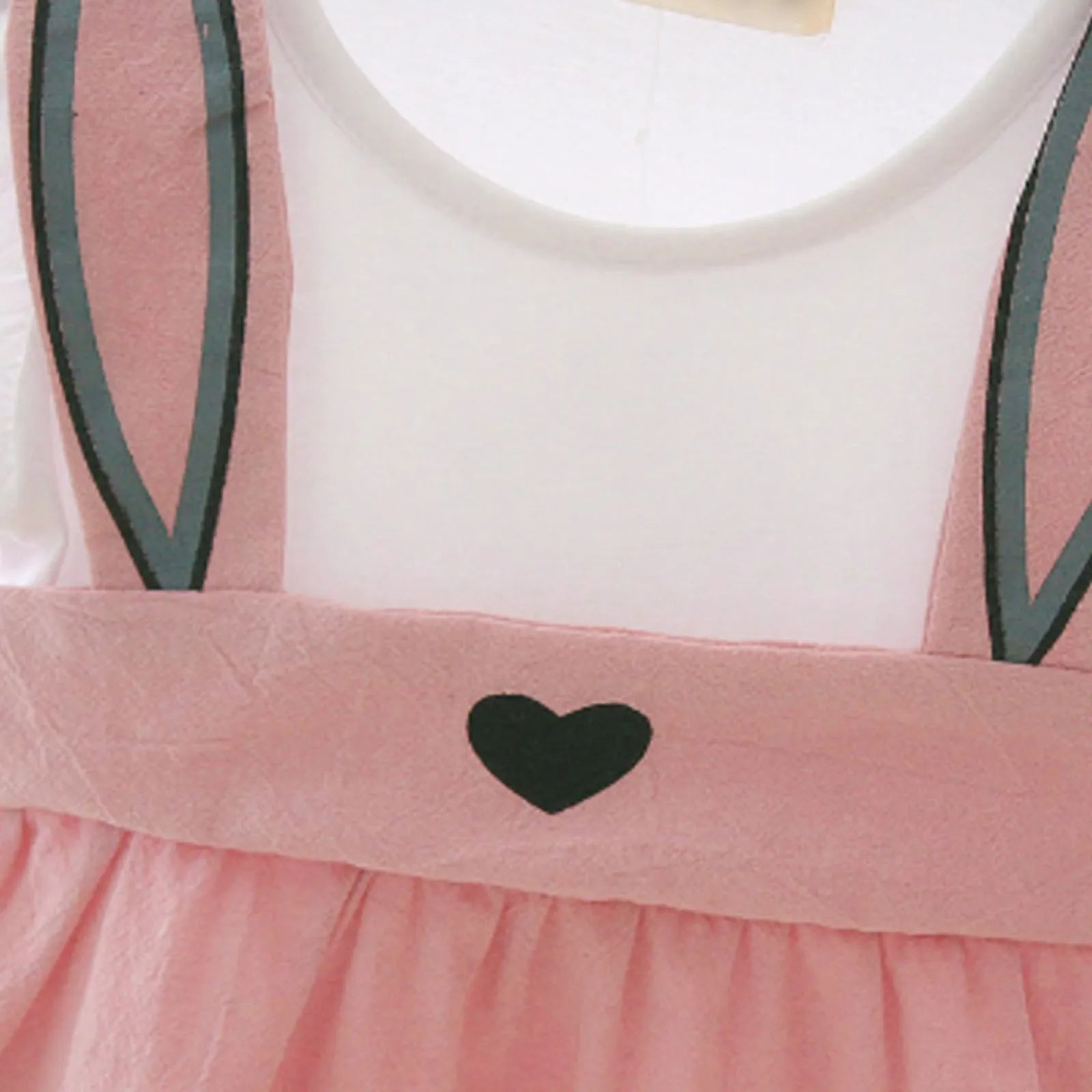 Newborn Infant Baby Girls Cute Bunny Dress Set