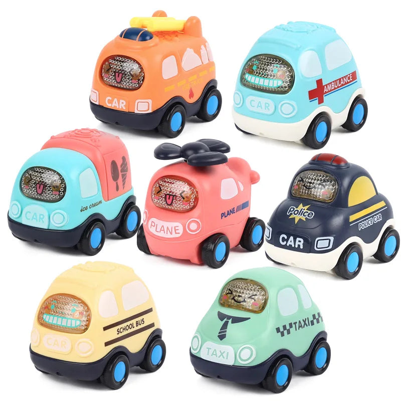 Toy Baby Car Toys Cars Soft & Sturdy Pull Back Car