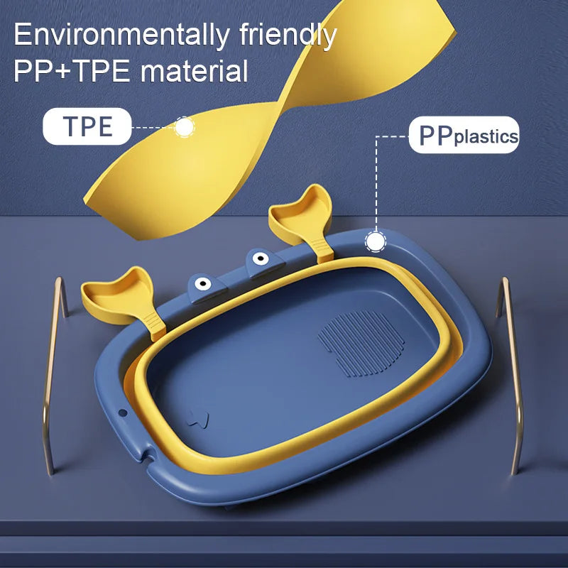 Cartoon Newborn Foldable Bathtub