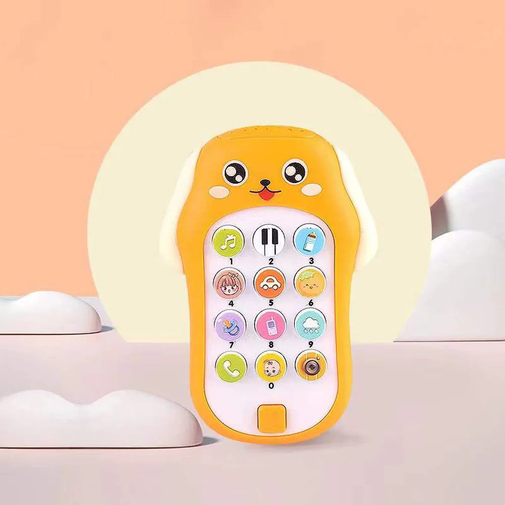 Baby Phone Toys Bilingual Music Telephone Sleeping Artifact Simulation Phone for Kids Infant Early Educational Toy Kids Gifts