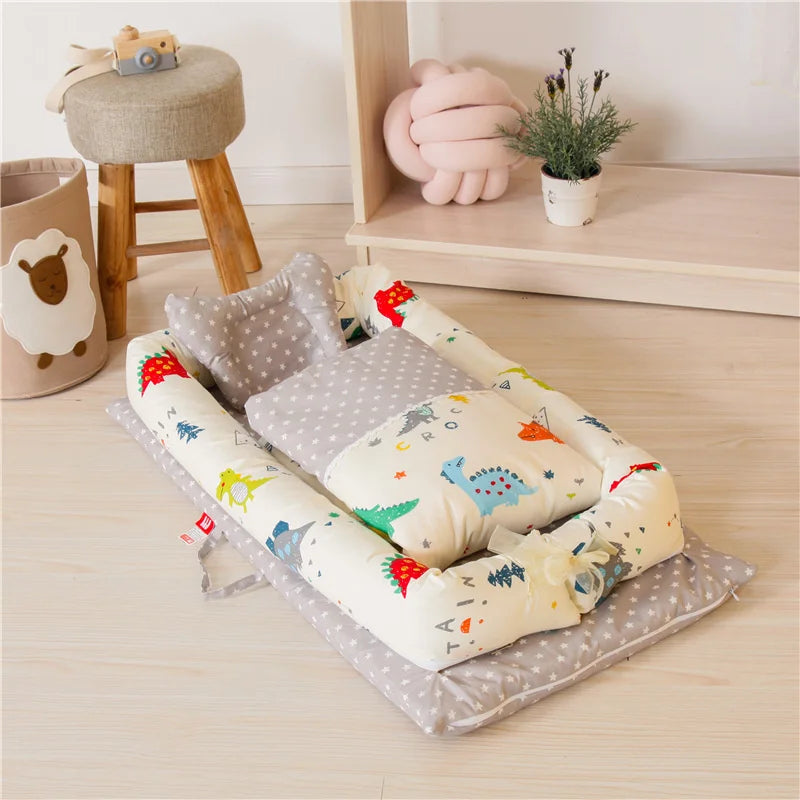 Infant Baby Nest Travel Bed Foldable Washable Newborn Mattress