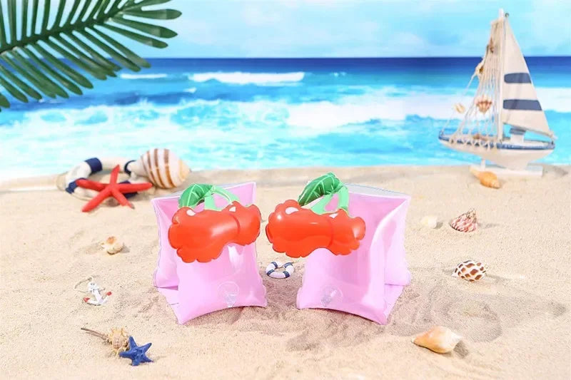 Baby Float Cartoon Arm Sleeve Life Jacket Swimsuit Foam Safety Swimming Training Floating Pool Float Kids Swimming Arm Ring