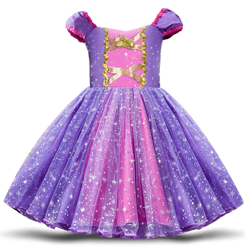 Snow White Girls Costume for Cosplay Baby Princess Dress