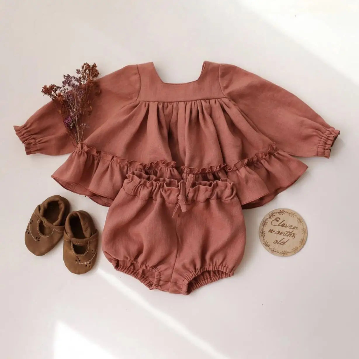Spring Baby Girls Outfit Newborn Toddler Clothes Set