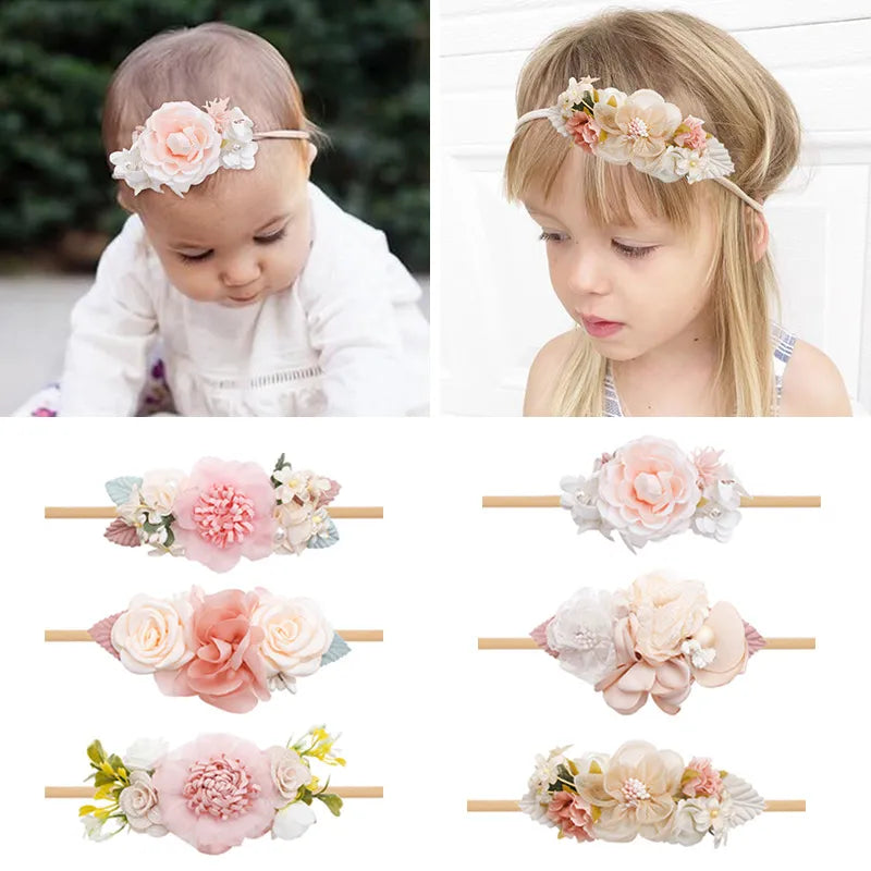 Baby Princess Flower Headband