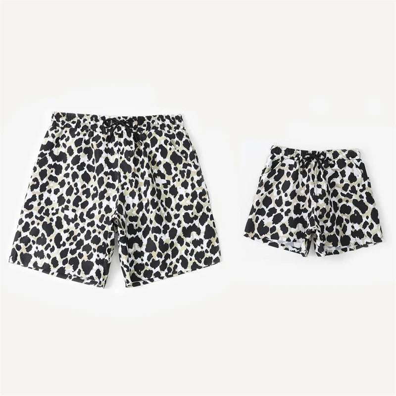 Leopard Family Matching Swimsuits One-Piece