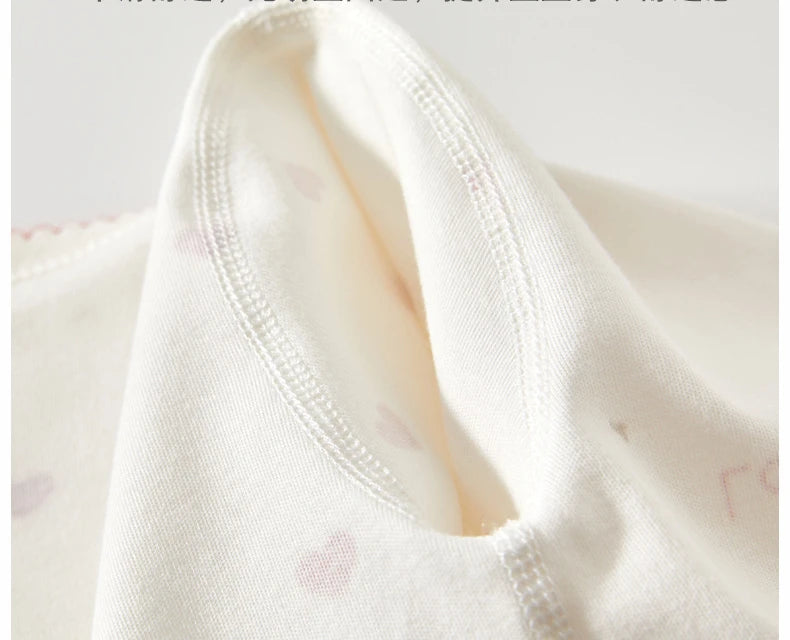 Newborn Baby Clothes Jumpsuit with Love Printed 100% Cotton Boneless